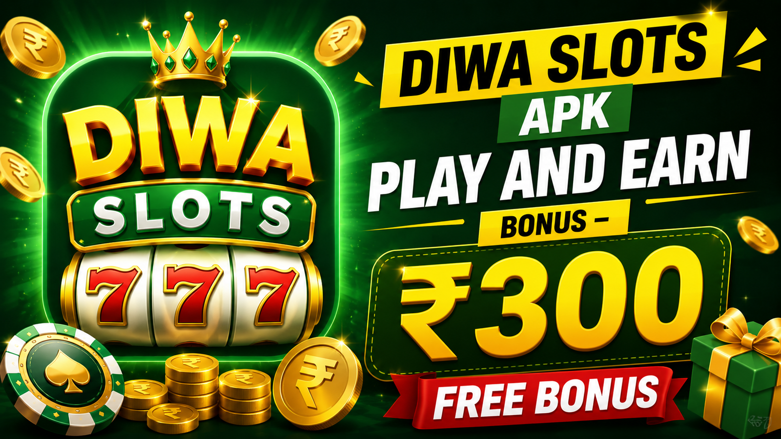 Diwa Slots APK (Play and Earn) | Bonus – 300