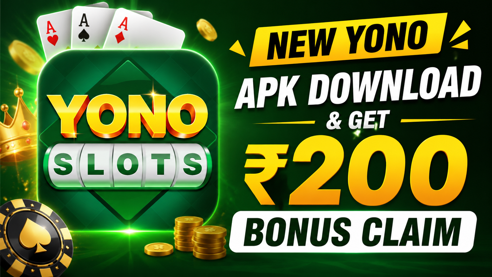 New Yono Apk Download & Get ₹200 Bonus claim