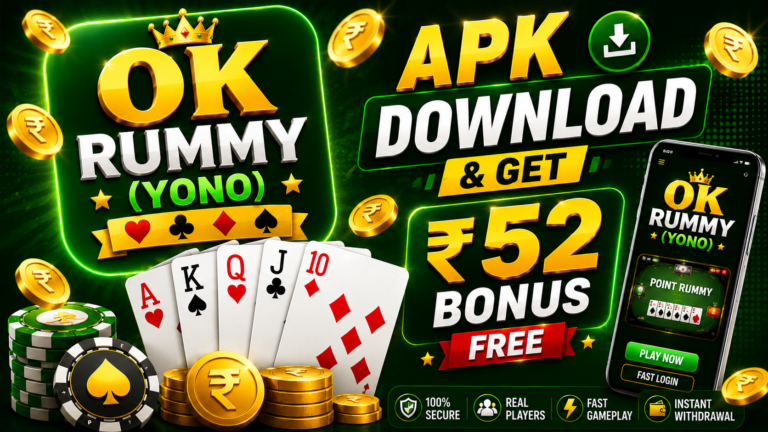 Ok Rummy (Yono) APK Download & Get ₹52 Bonus